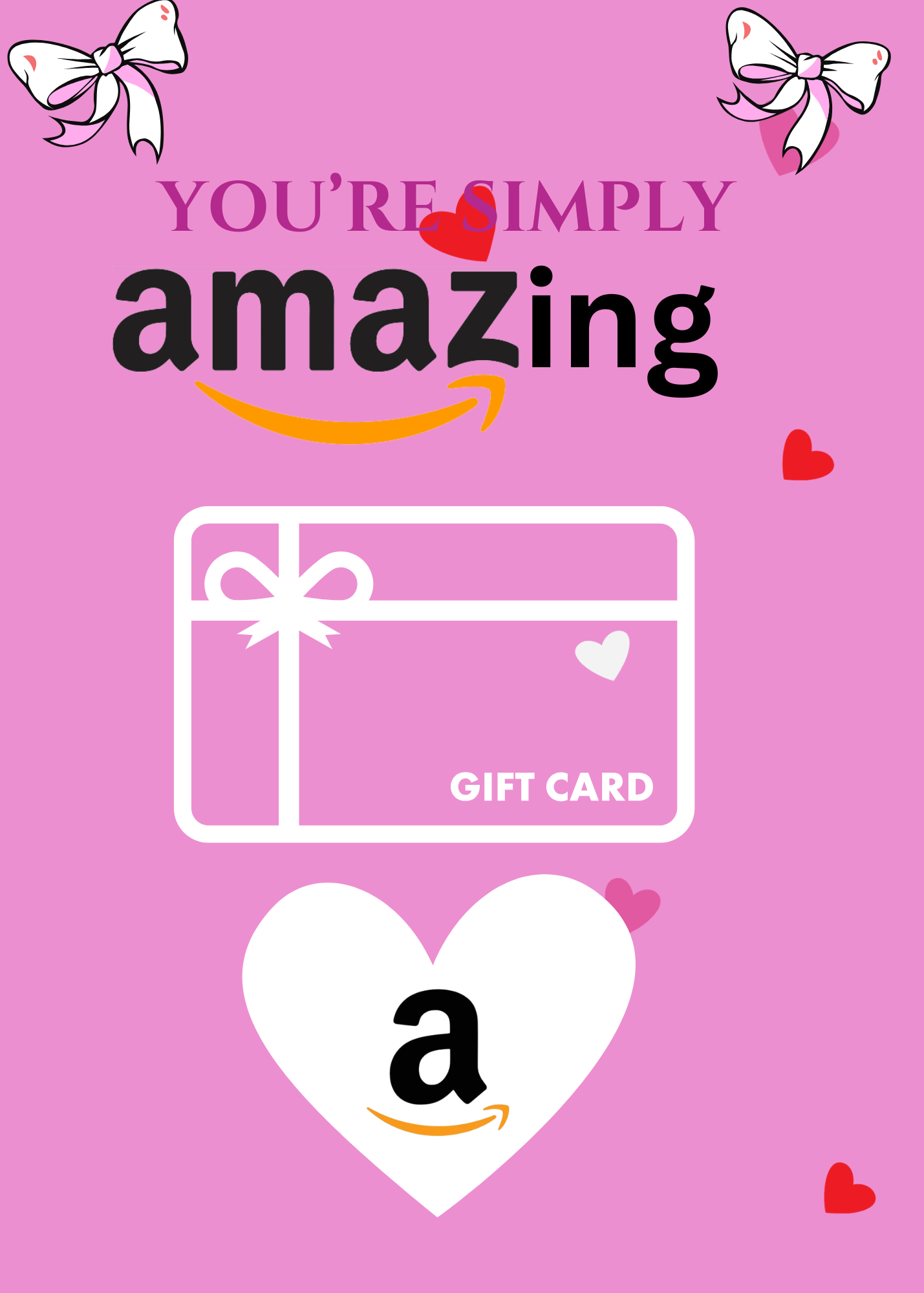 VALENTINE'S CONVERSATION HEART GIFT CARD BOOK digital