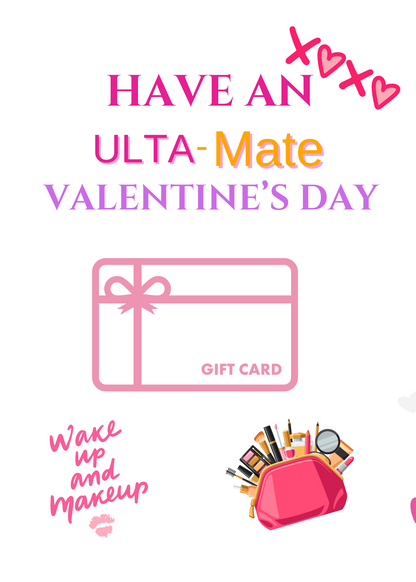 VALENTINE'S CONVERSATION HEART GIFT CARD BOOK digital
