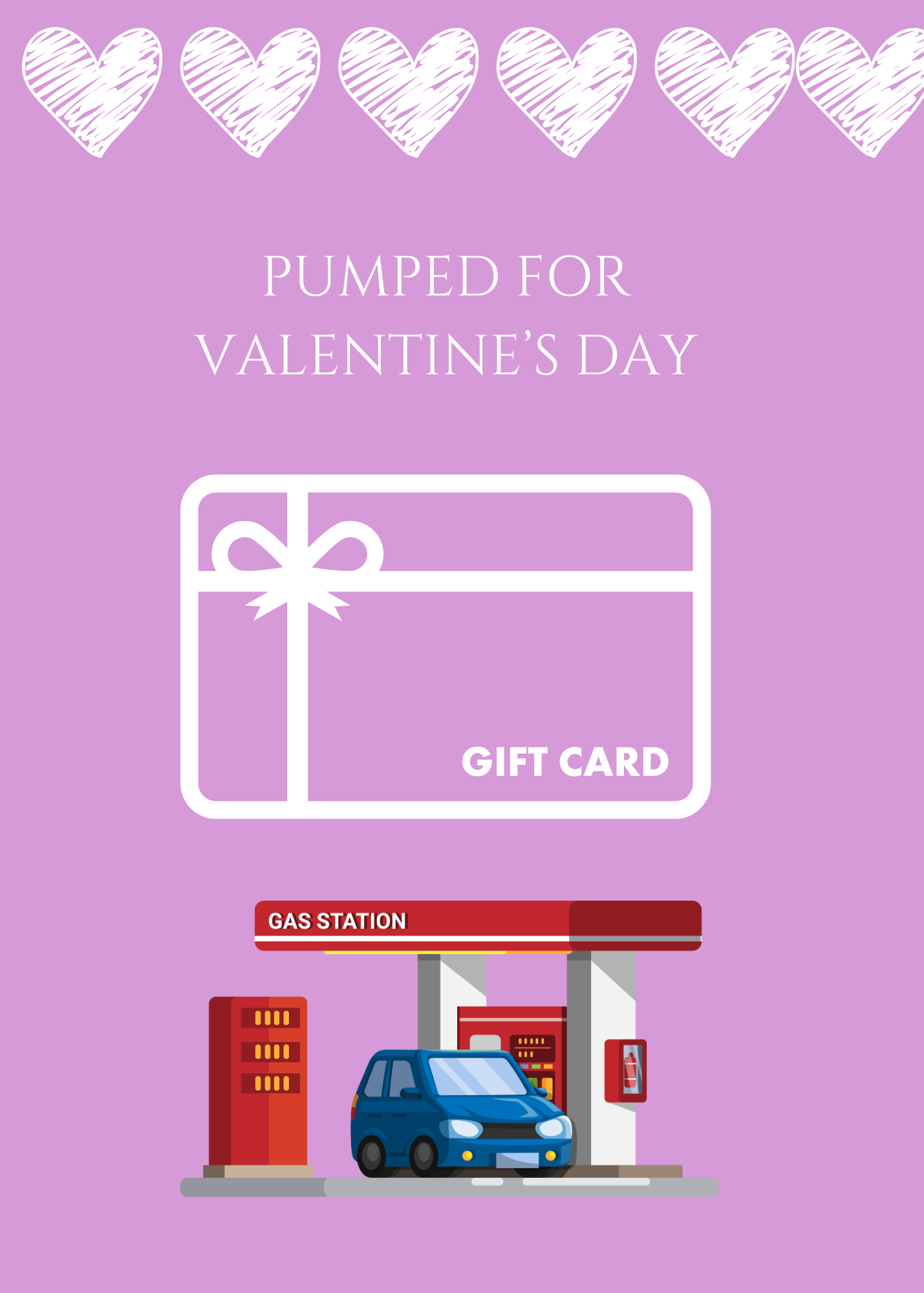 VALENTINE'S CONVERSATION HEART GIFT CARD BOOK digital