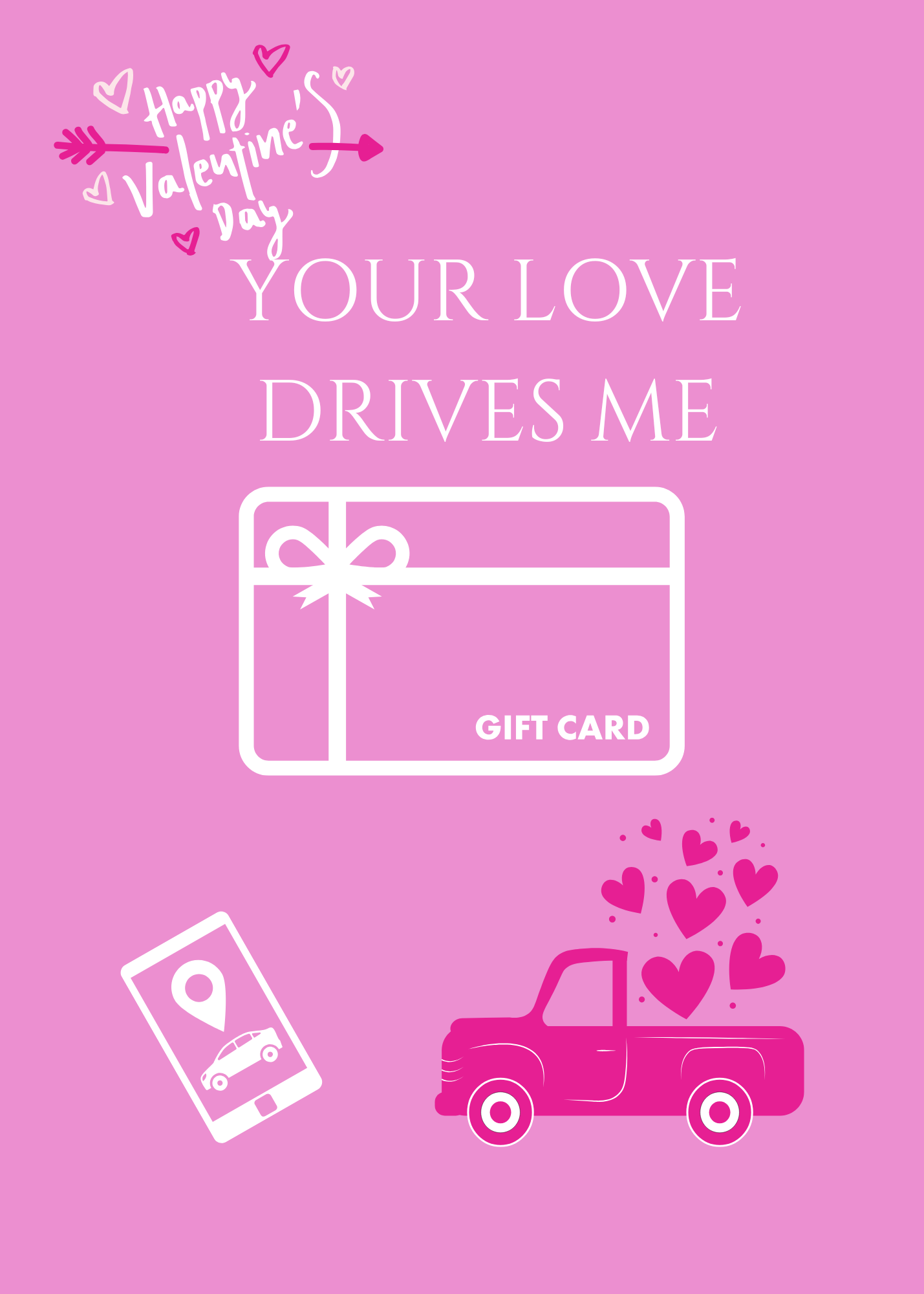 VALENTINE'S CONVERSATION HEART GIFT CARD BOOK digital