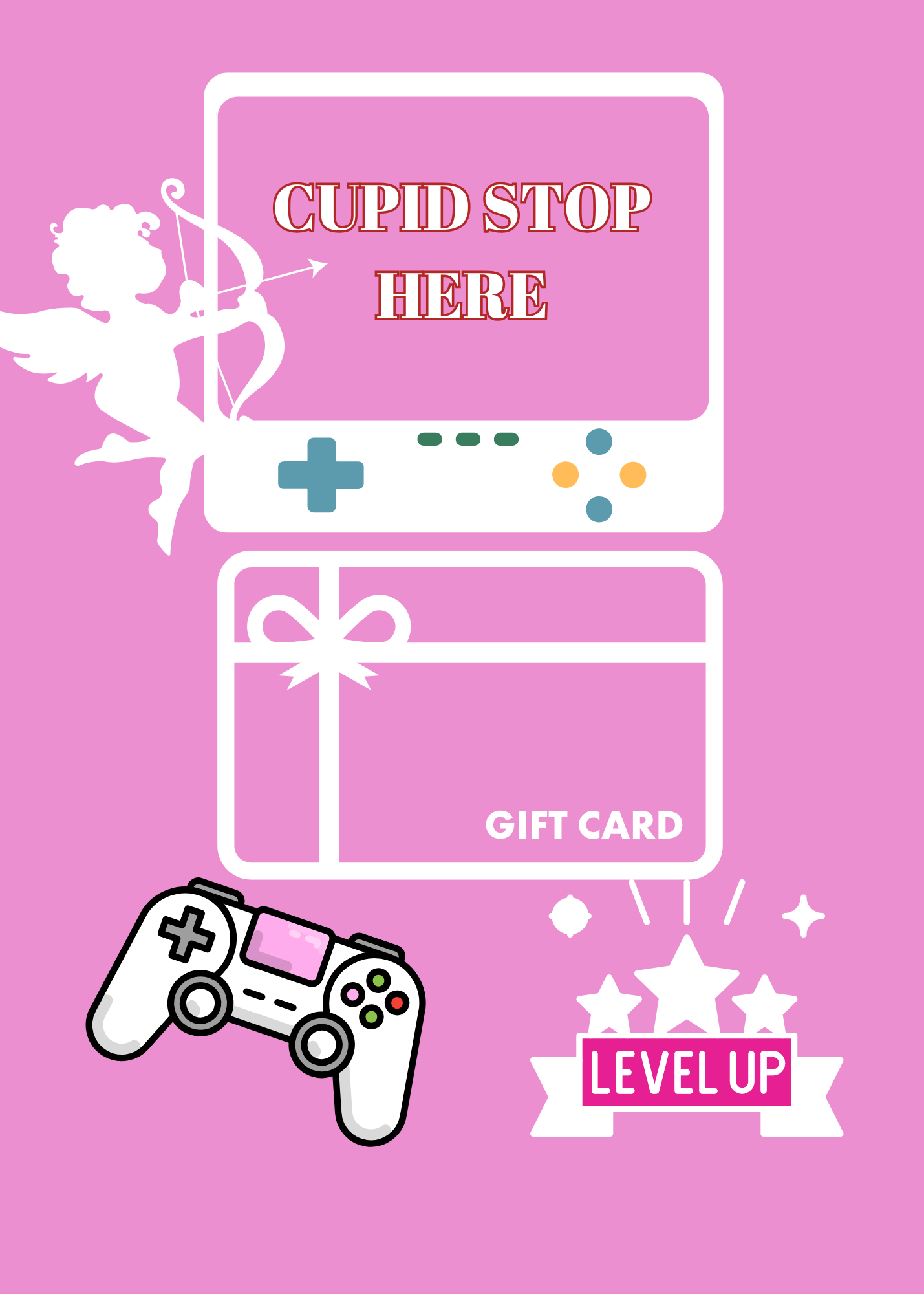 VALENTINE'S CONVERSATION HEART GIFT CARD BOOK digital