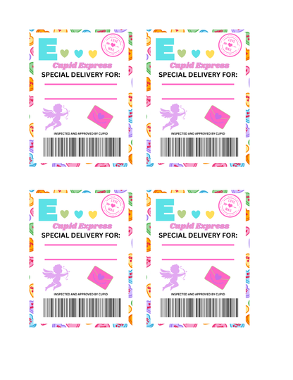 VALENTINE GIFT BOX TAG