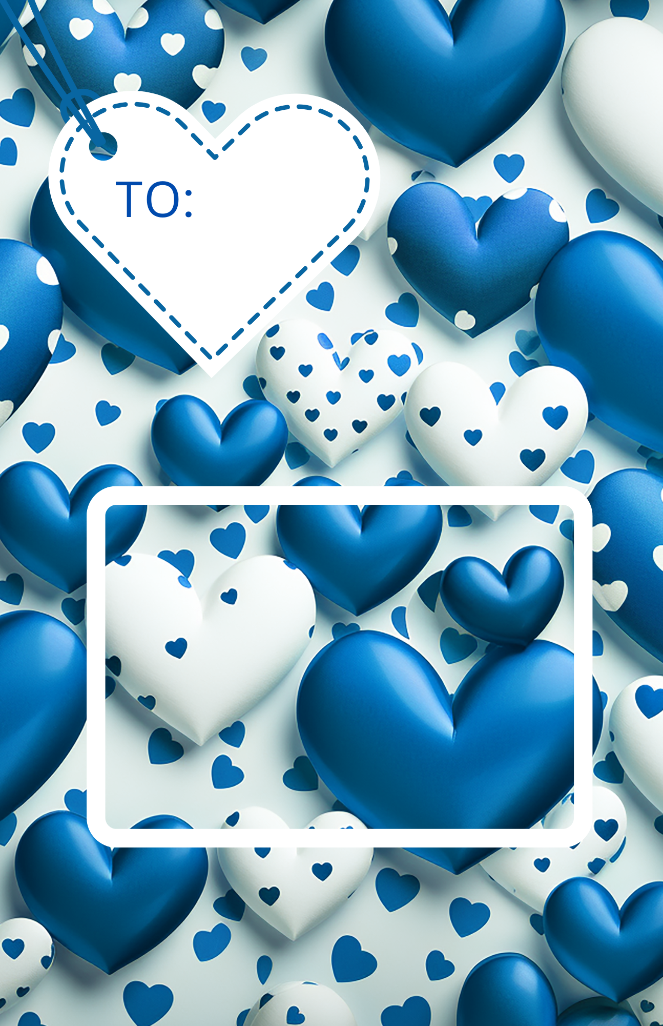 JUMBO VALENTINE'S GIFT CARD PHYSICAL