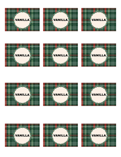 Vanilla Extract Label