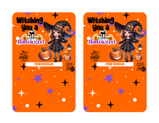 Halloween Candy Gram insert