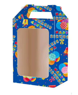 Blue Birthday Box