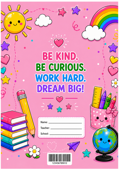 Fourth Grade Notebook Cover GE