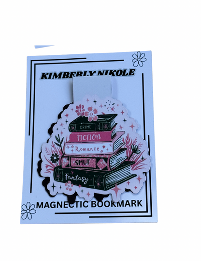 Stack of Books magnetic bookmark