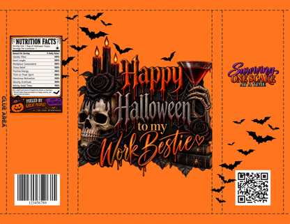 Halloween Coworker Chip Bag Wrapper