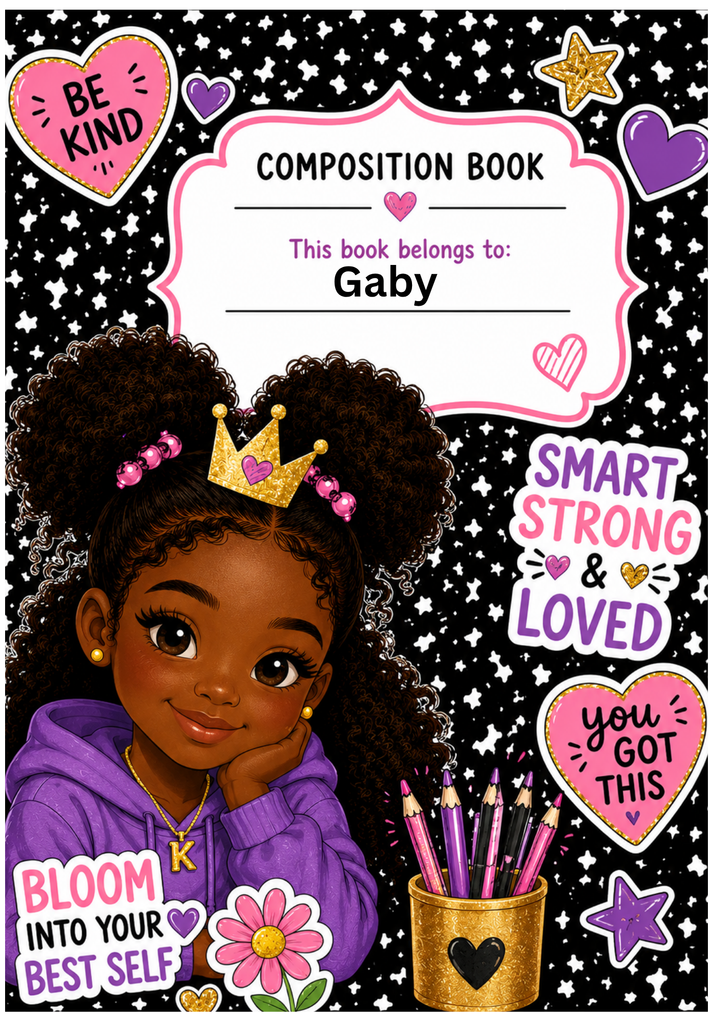 The Gaby Notebook Cover