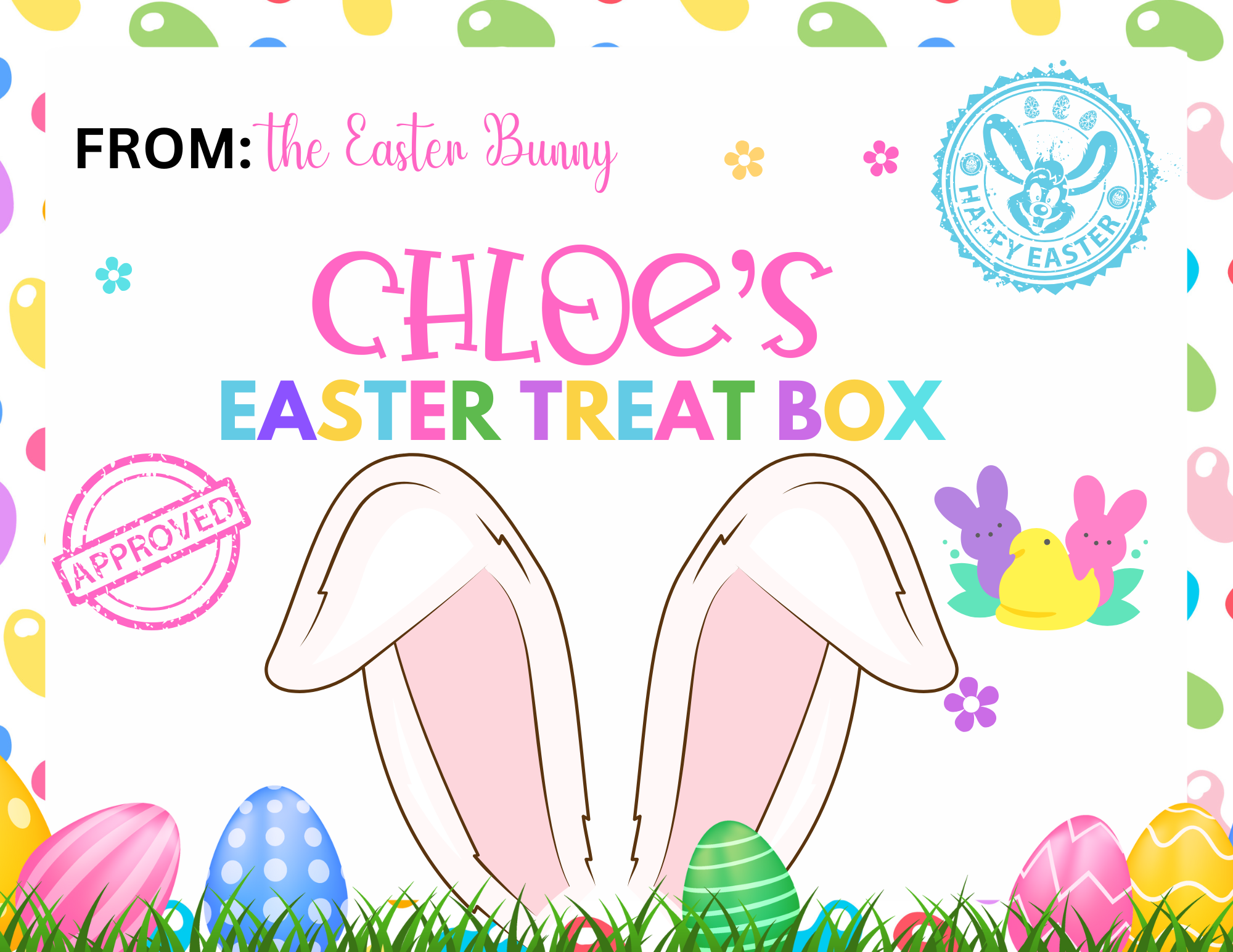 Custom Easter Box EASTER BOX CUSTOM FILE – Kimberly Nikole