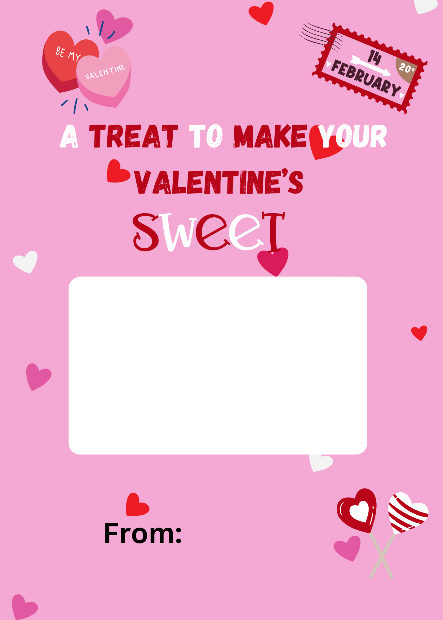 Valentine Candy Gram