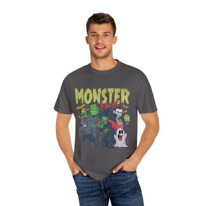 Monster Mash Unisex T-Shirt, Halloween Shirt, Graphic Tee, Spooky Apparel, Fun Costume Alternative, Gift for Monster Lovers
