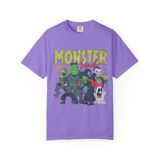 Monster Mash Unisex T-Shirt, Halloween Shirt, Graphic Tee, Spooky Apparel, Fun Costume Alternative, Gift for Monster Lovers