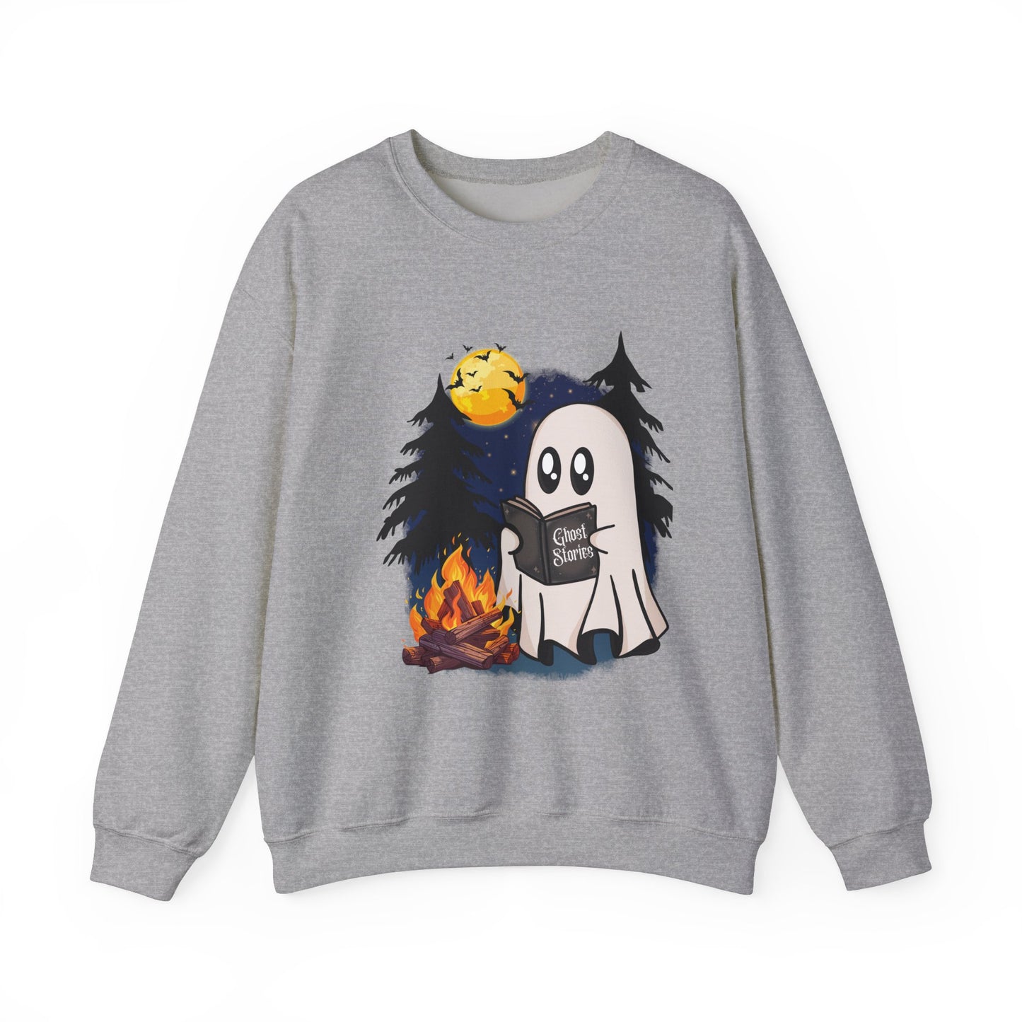 Ghost Stories Unisex Crewneck Sweatshirt - Cozy Halloween Apparel