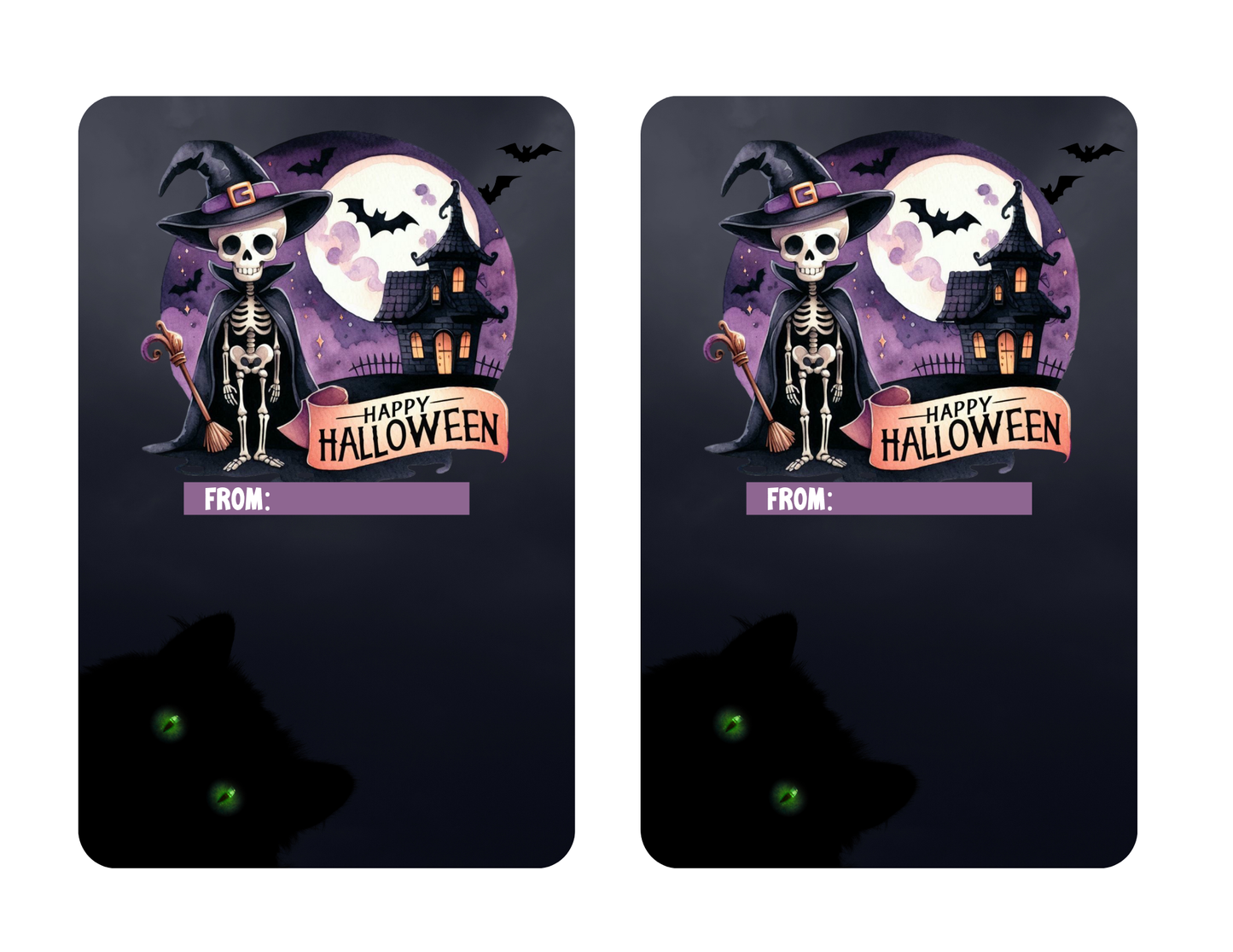 Halloween Candy Gram insert