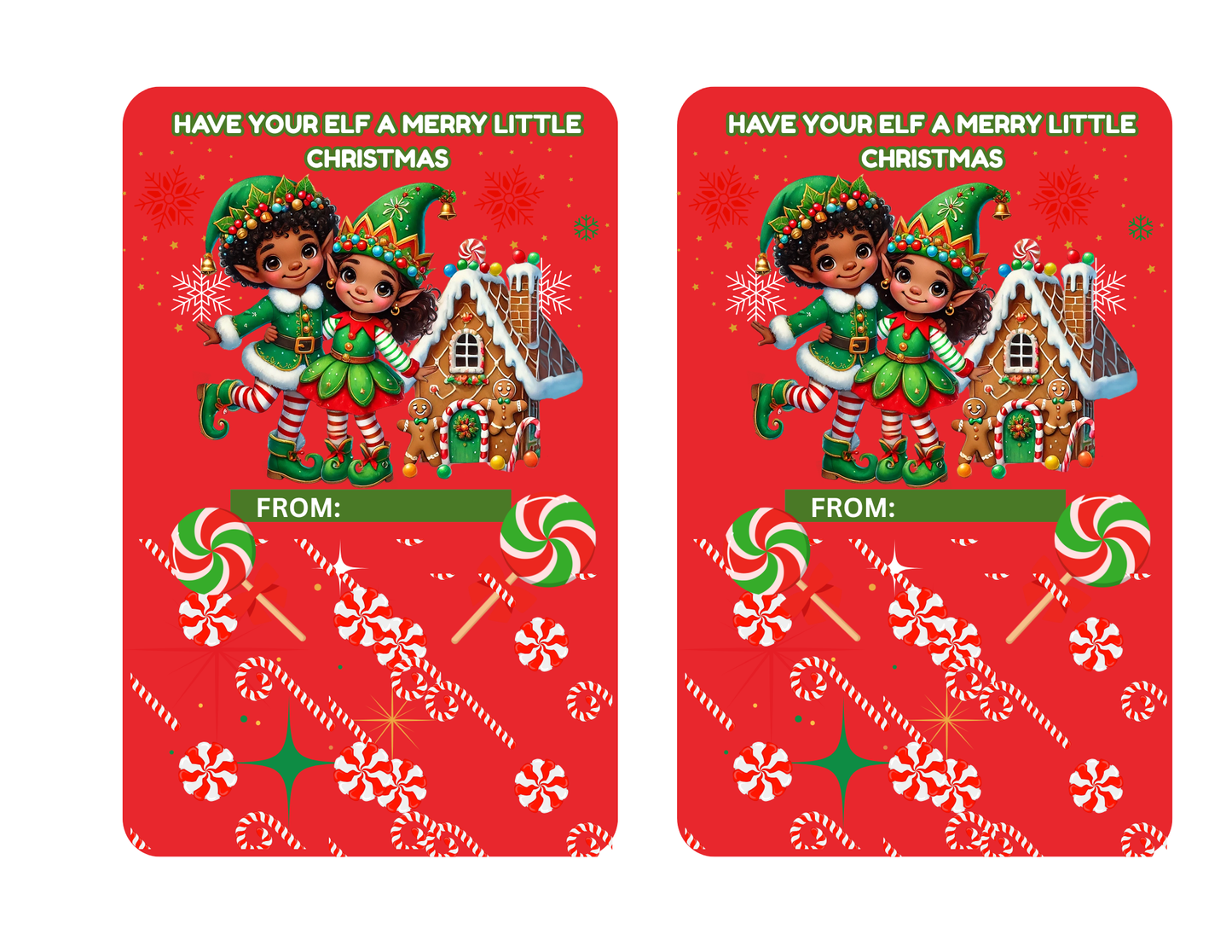 CHRISTMAS CANDY GRAM