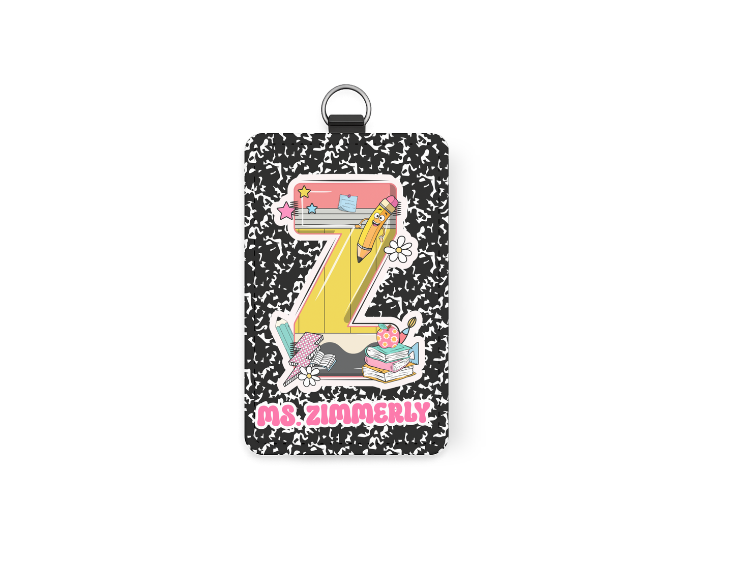 Custom Teacher Badge Holder