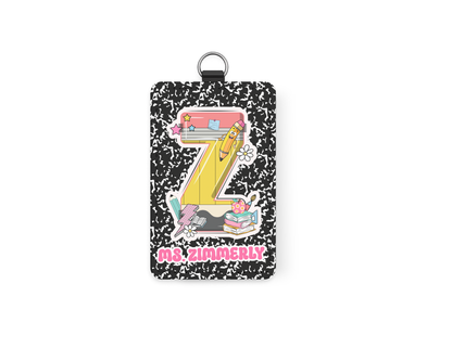Custom Teacher Badge Holder