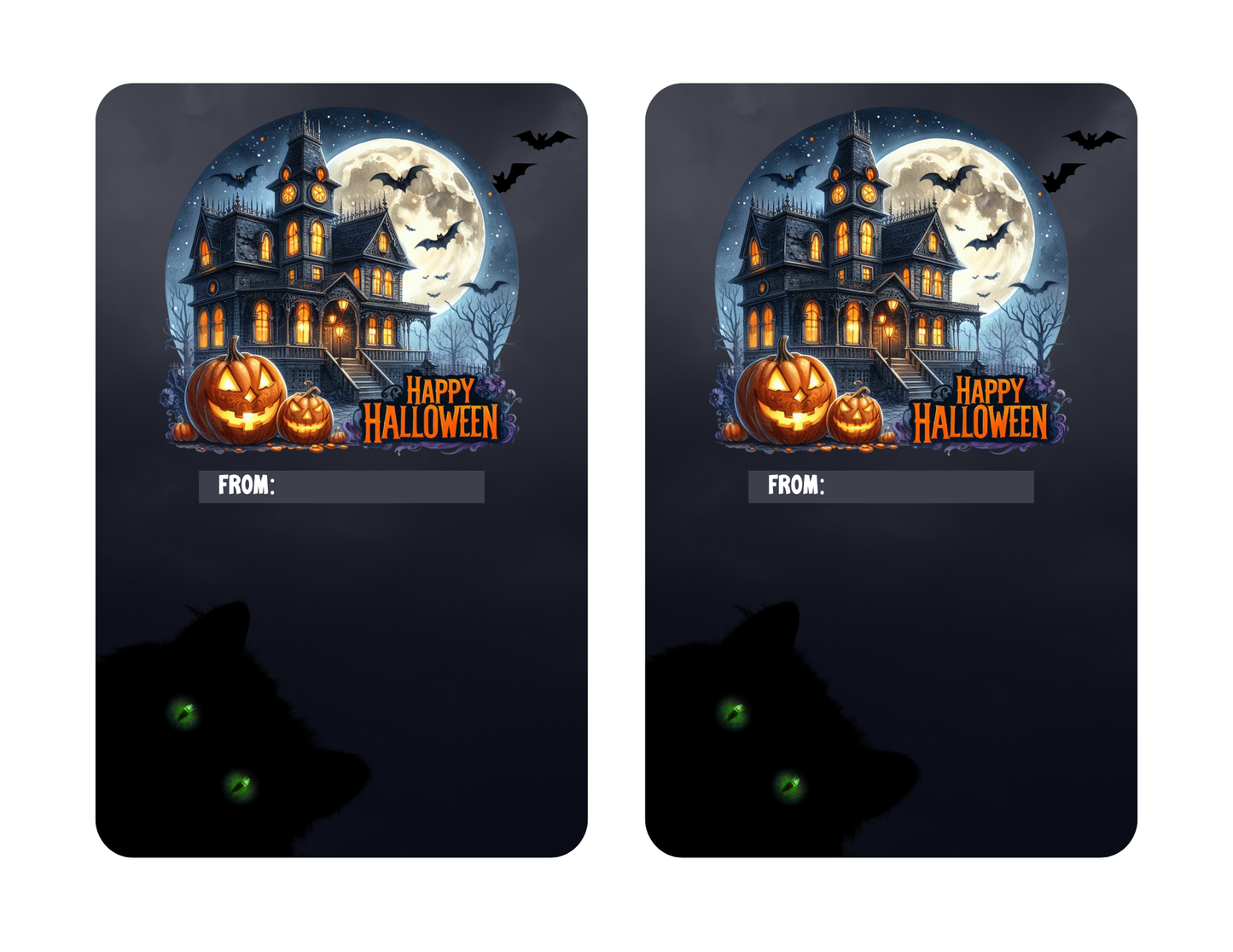 Halloween Candy Gram insert