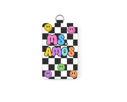 Custom Teacher Badge Holder