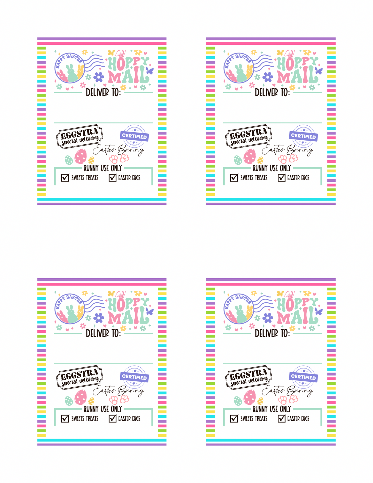 Easter Gift Tag
