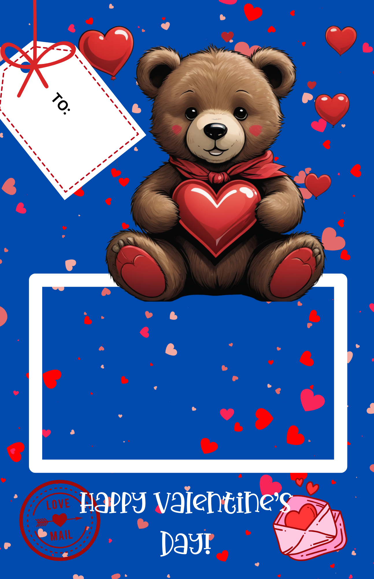 MULTI -SIZE  VALENTINE'S GIFT CARD