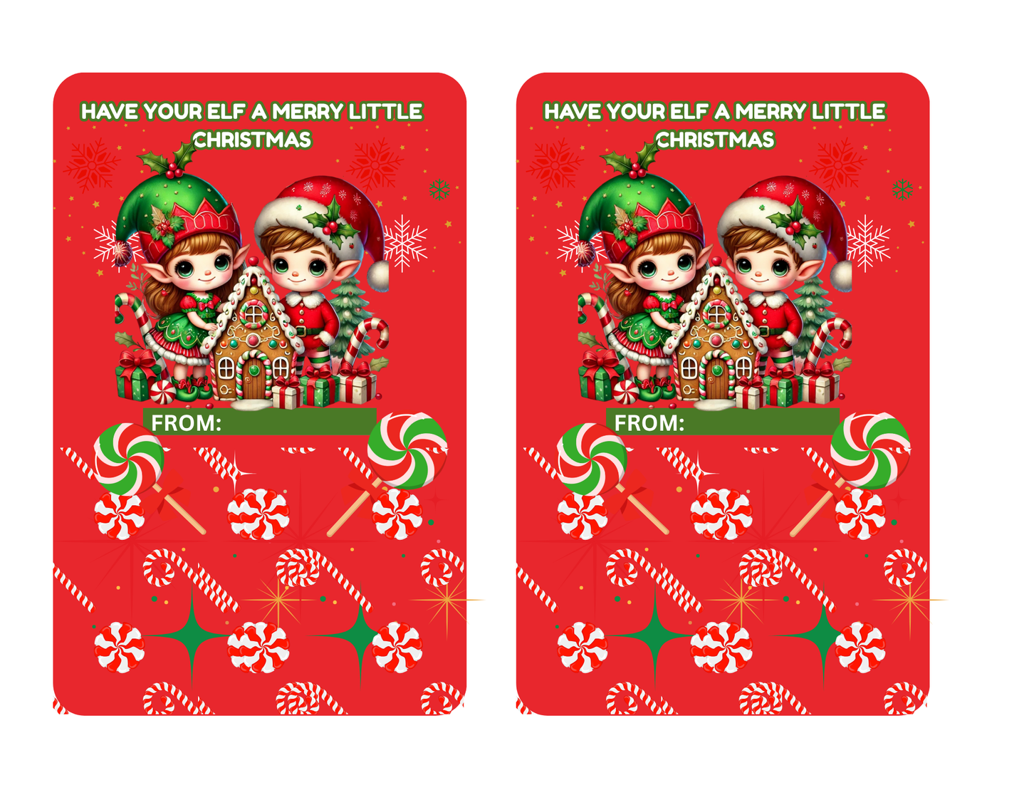 CHRISTMAS CANDY GRAM