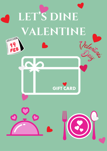 VALENTINE'S CONVERSATION HEART GIFT CARD BOOK digital