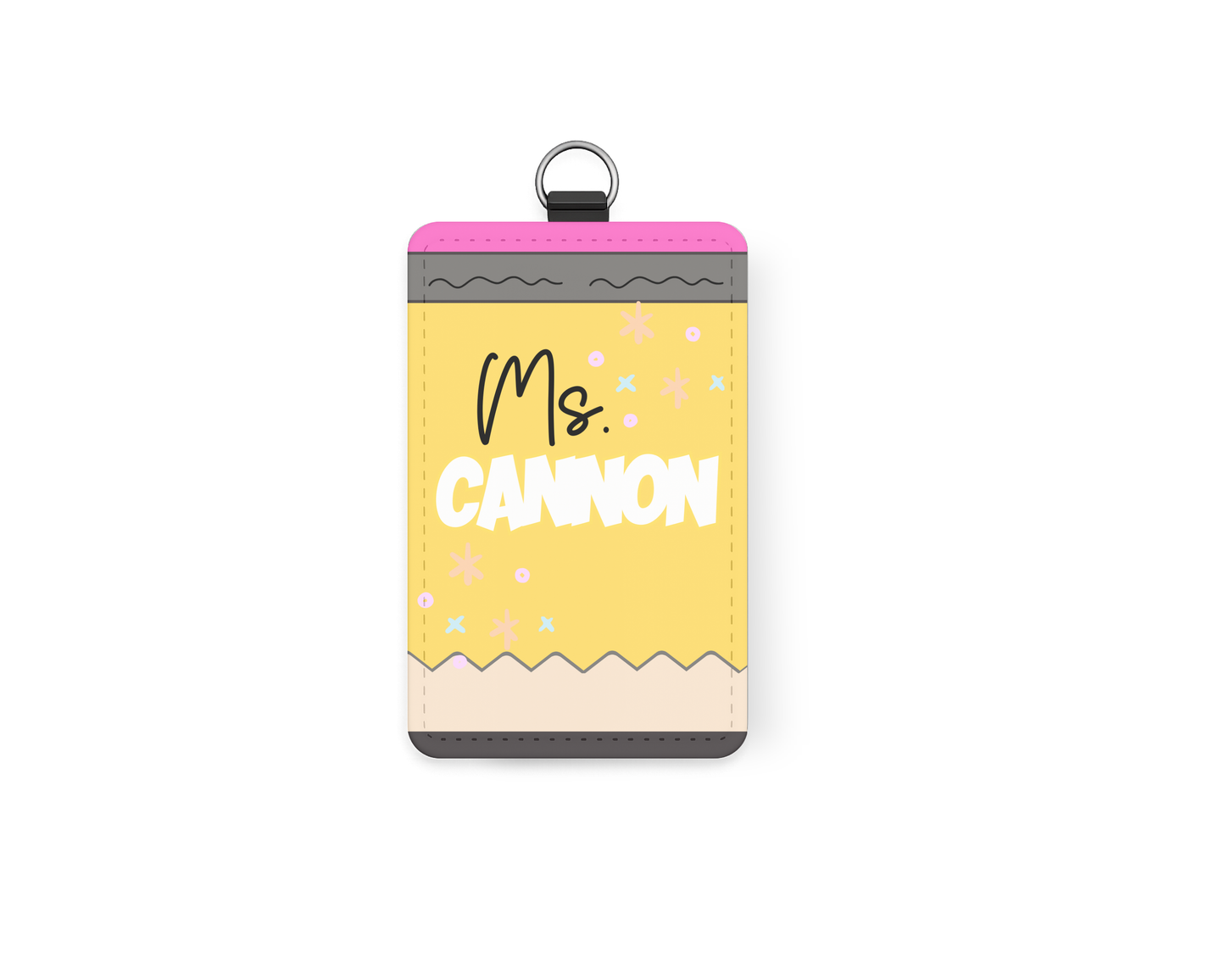 Custom Teacher Badge Holder