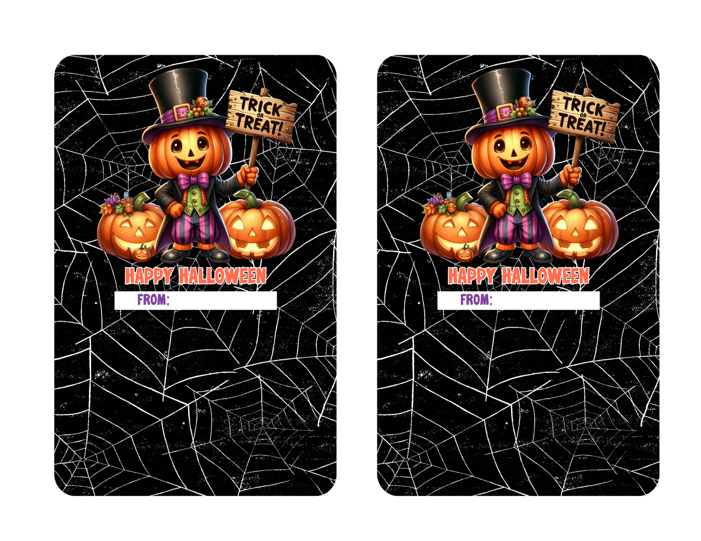 Halloween Candy Gram insert
