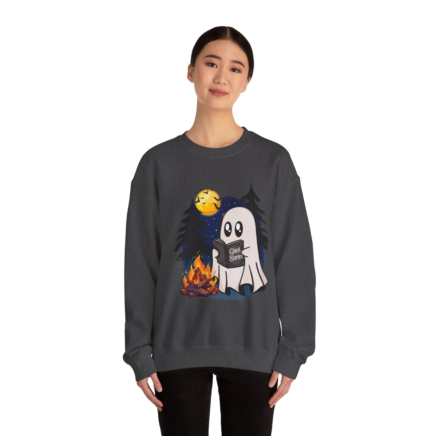 Ghost Stories Unisex Crewneck Sweatshirt - Cozy Halloween Apparel