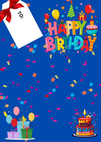 Happy Birthday Candy Gram