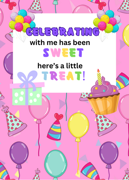 BIRTHDAY GIFT CARD GRAM