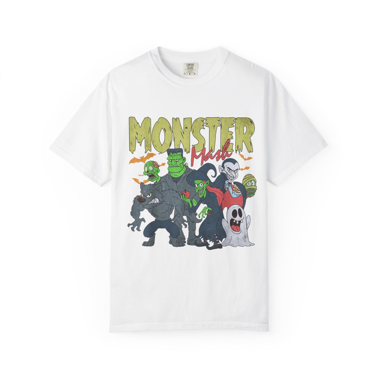 Monster Mash Unisex T-Shirt, Halloween Shirt, Graphic Tee, Spooky Apparel, Fun Costume Alternative, Gift for Monster Lovers