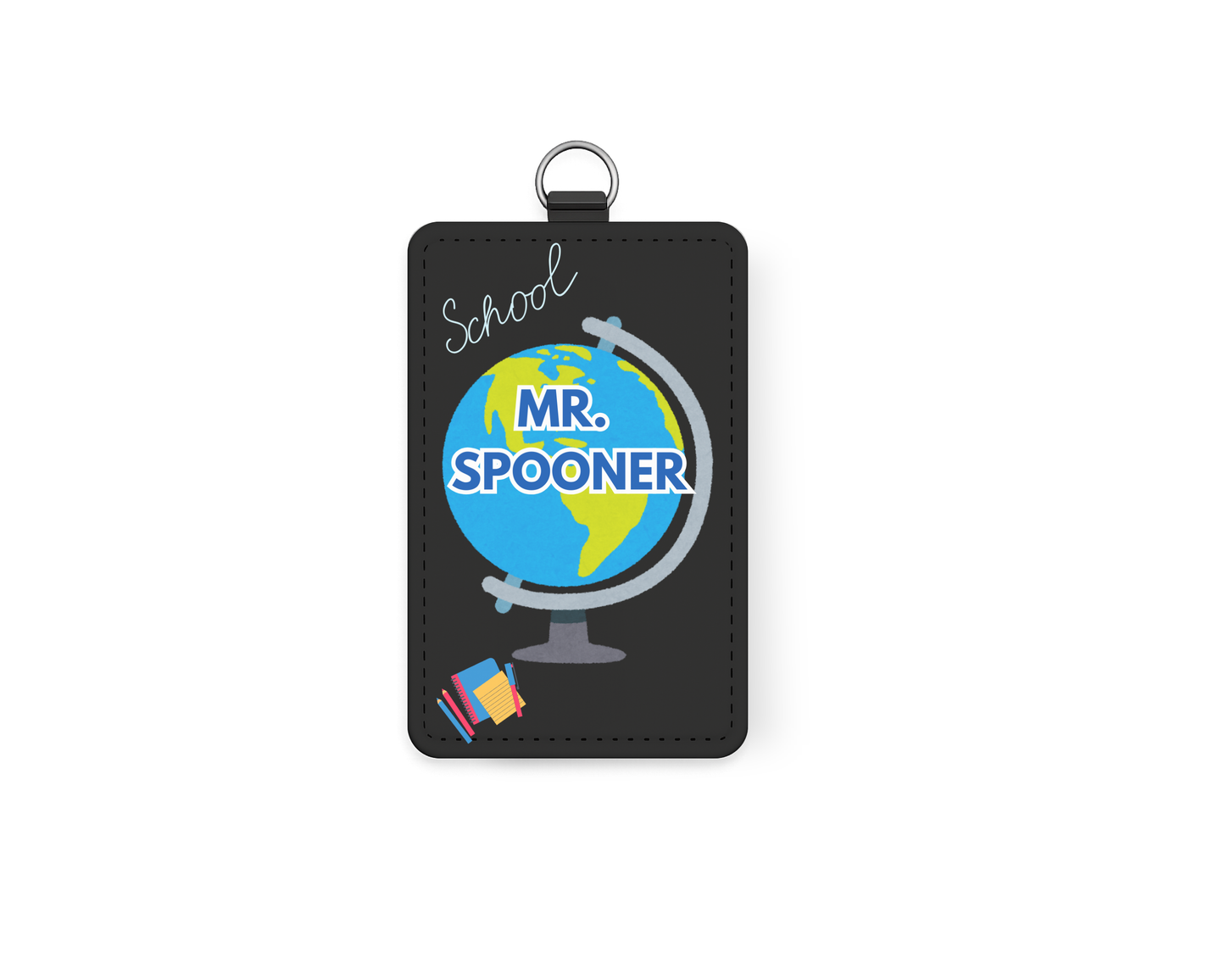 Custom Teacher Badge Holder