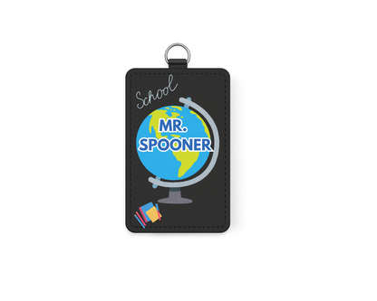 Custom Teacher Badge Holder