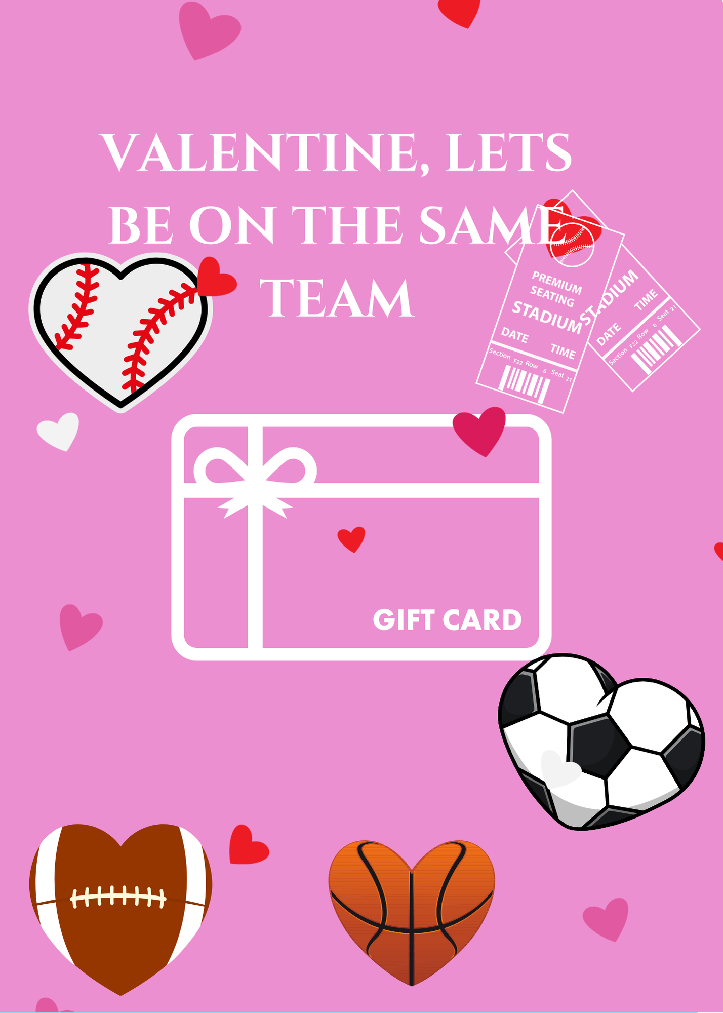 VALENTINE'S CONVERSATION HEART GIFT CARD BOOK digital