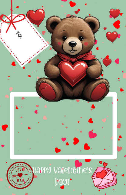 MULTI -SIZE  VALENTINE'S GIFT CARD