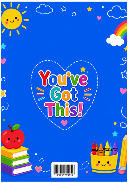 Blue Kindergarten Notebook cover