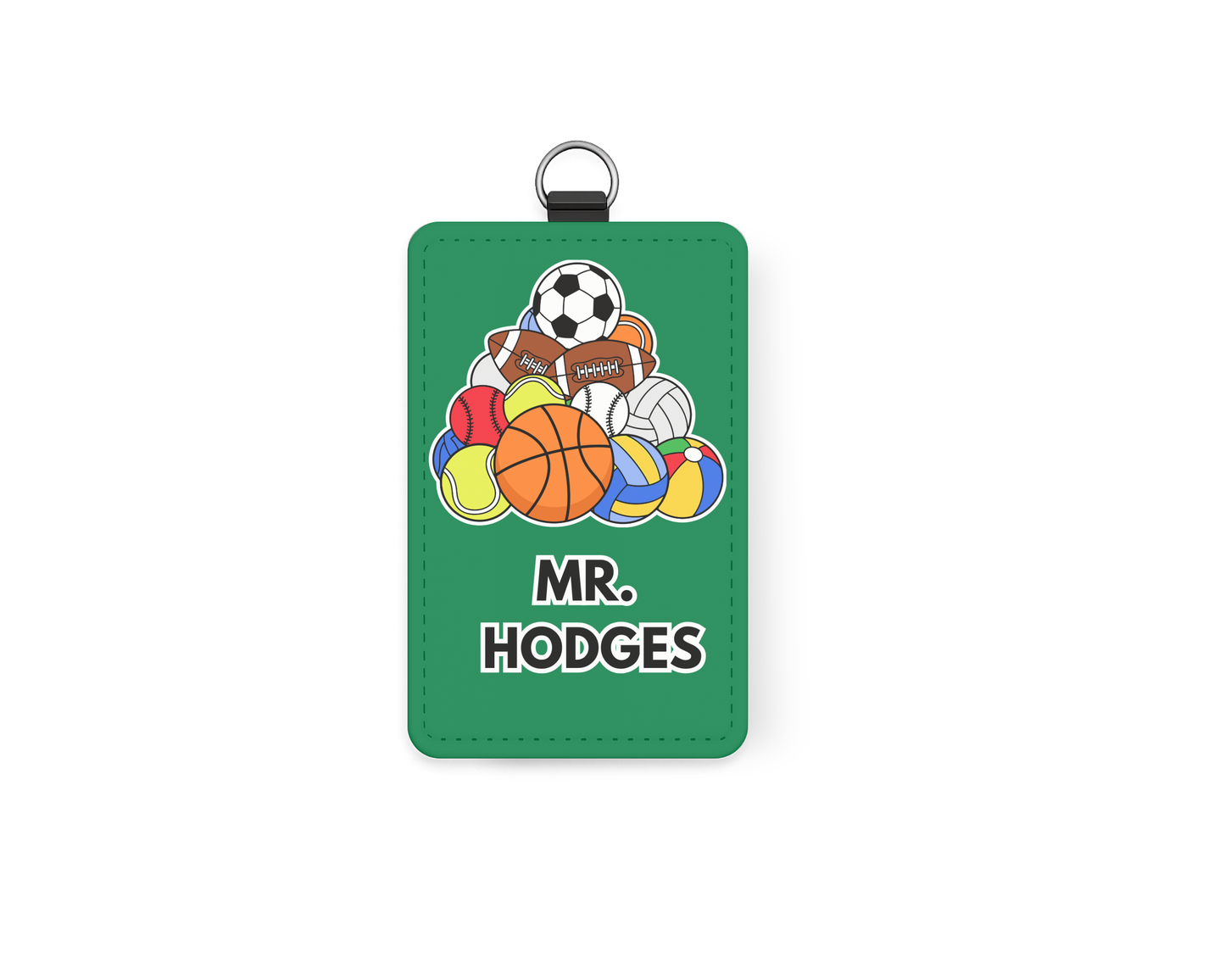 Custom Teacher Badge Holder