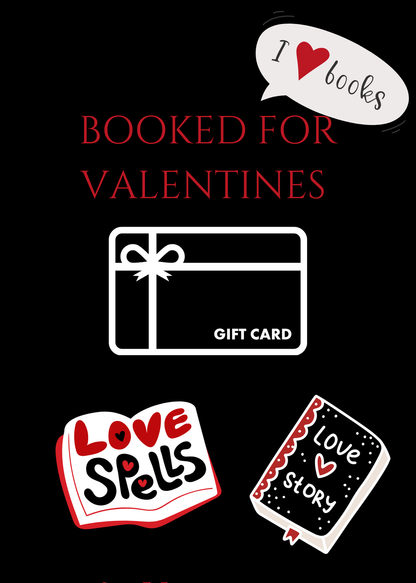 BLACK VALENTINE'S GIFT CARD BOOK-BUILD A BOOK