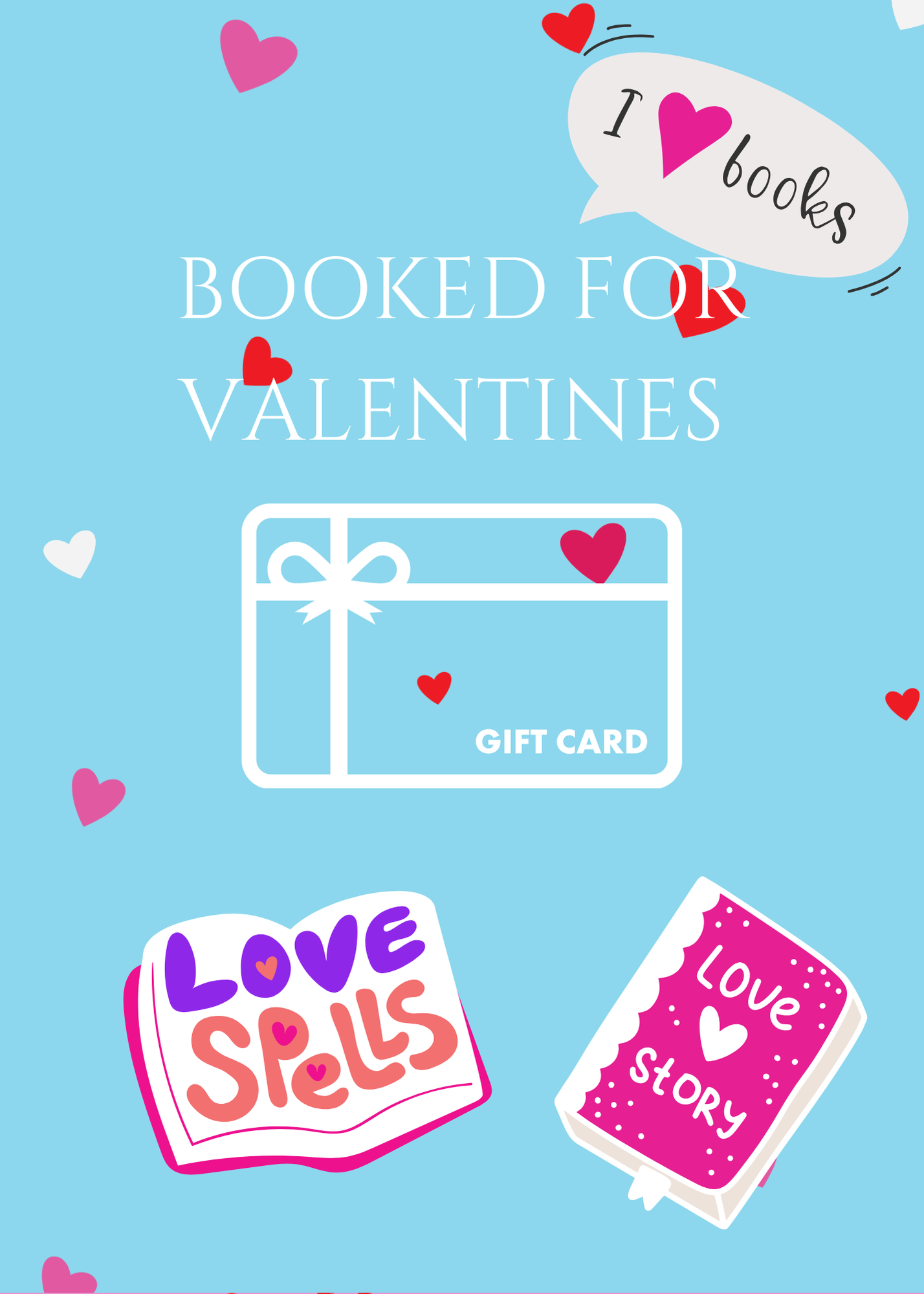 VALENTINE'S CONVERSATION HEART GIFT CARD BOOK digital