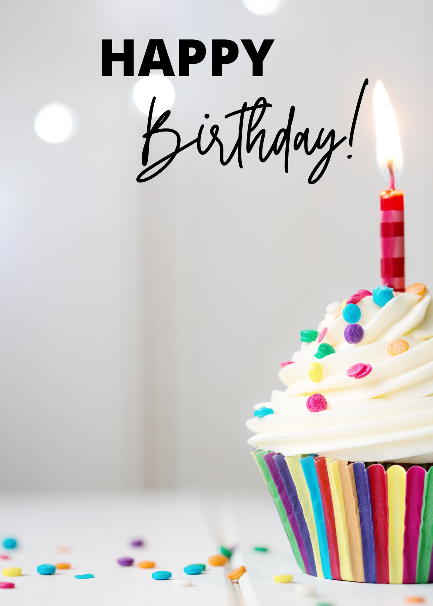 Happy Birthday Candy Gram