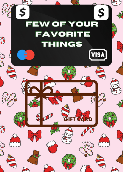 Christmas Build a gift card book-pink gingerbread