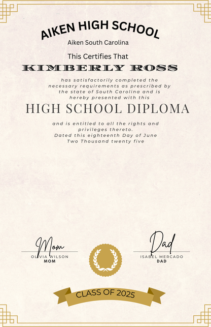 Graduation Gift Card