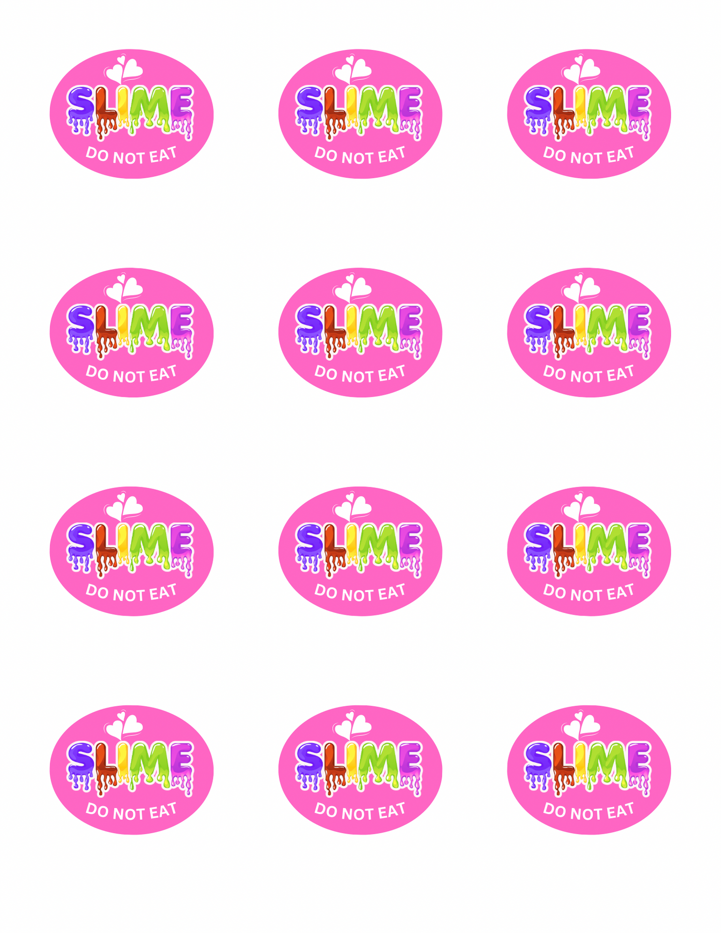 Slime Labels