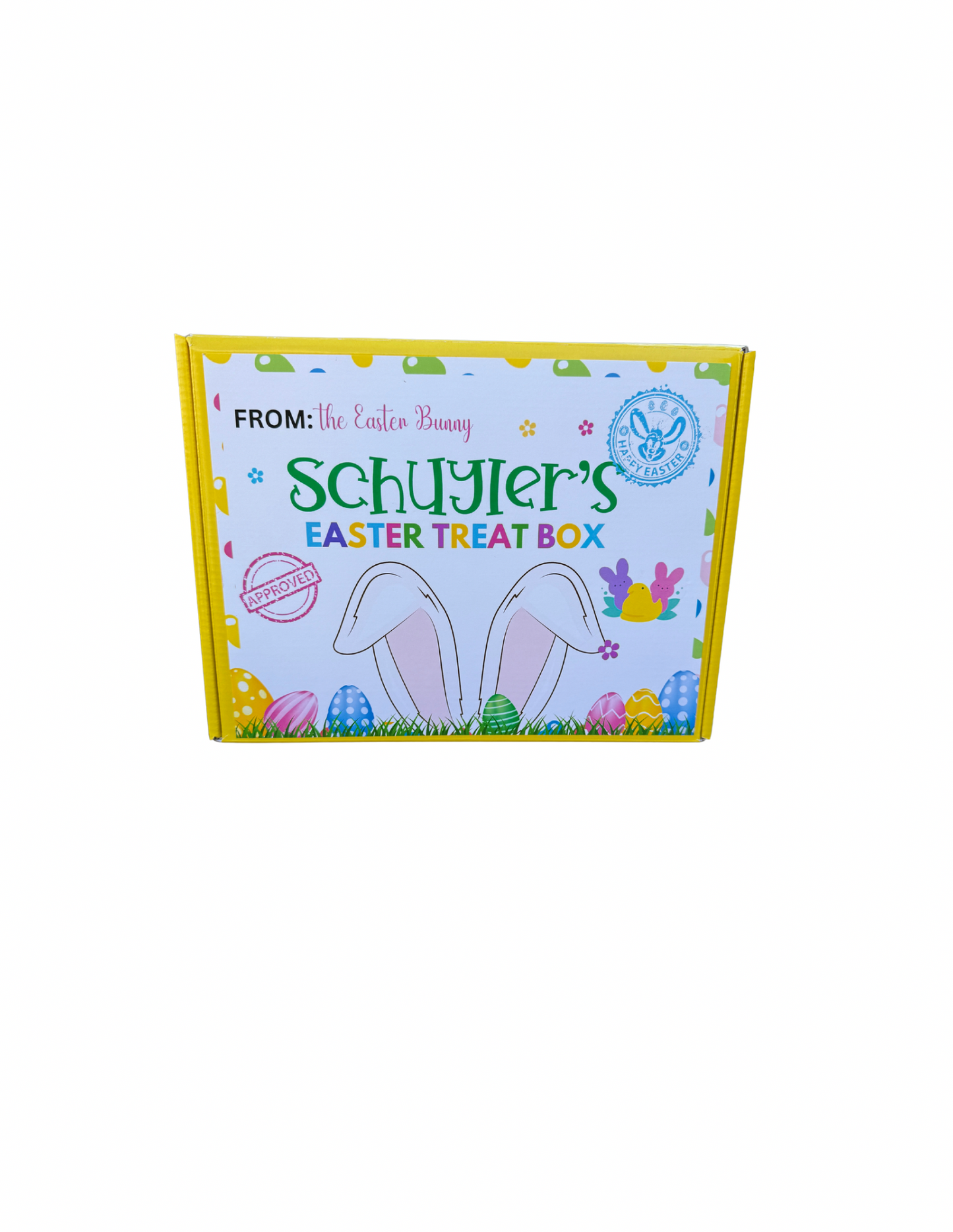 EASTER TREAT BOX-YELLOW