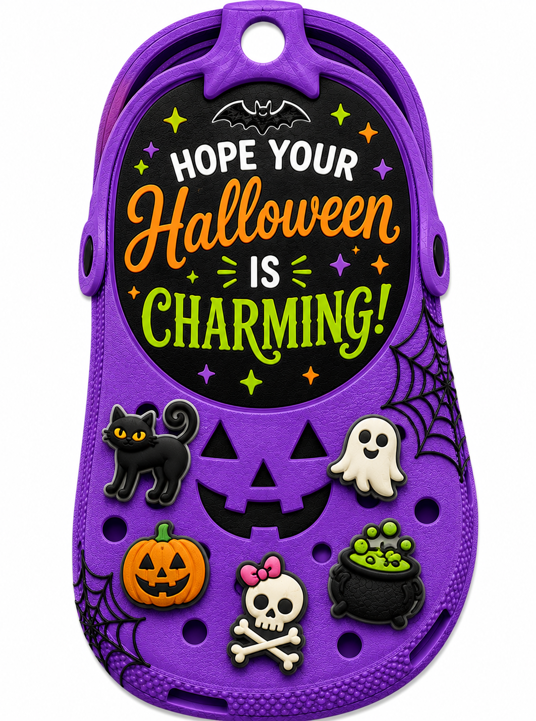 Croc Halloween Gift Tag