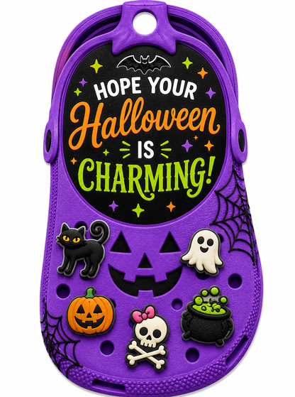Croc Halloween Gift Tag